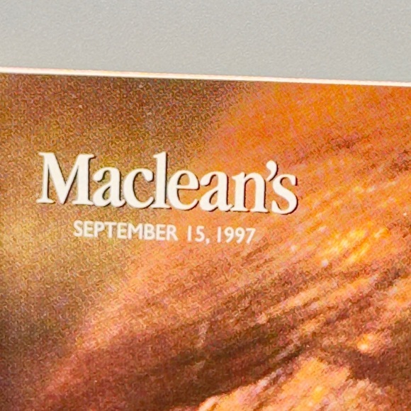 Maclean’s Magazine Sept 15, 1997 – Princess Diana & Mother Teresa Tribute - Picture 14 of 14